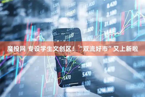 魔投网 专设学生文创区！“双流好市”又上新啦