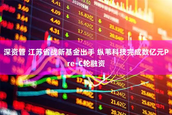 深资管 江苏省战新基金出手 纵苇科技完成数亿元Pre-C轮融资